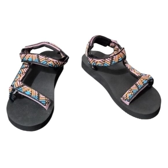 Muboliy Size 8.5 Sandals Adjustable Straps EVA Yoga Mat Insole Arch Support - Picture 2 of 11